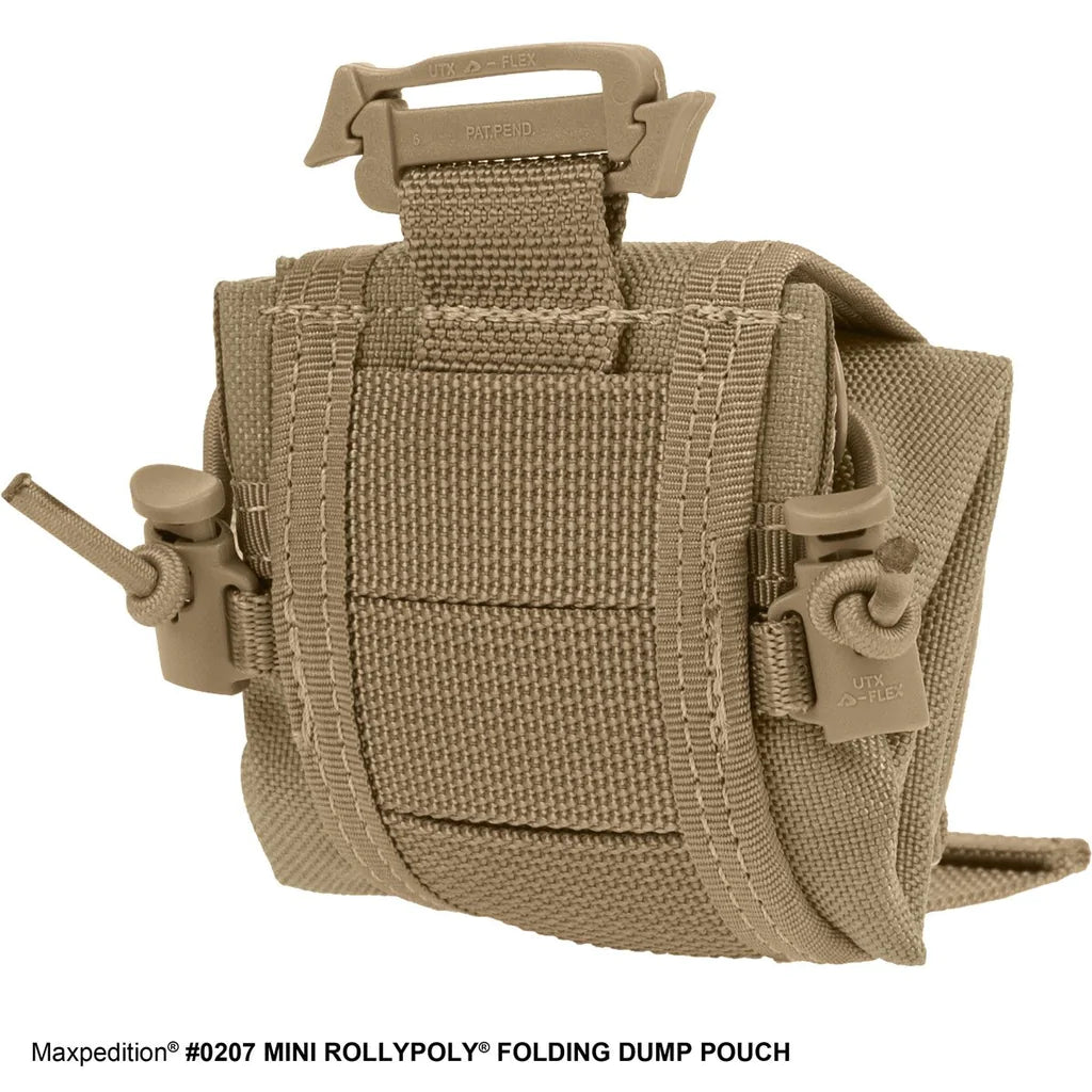 Maxpedition Mini Rollypoly Folding Dump Pouch 0207 - Bags & Packs