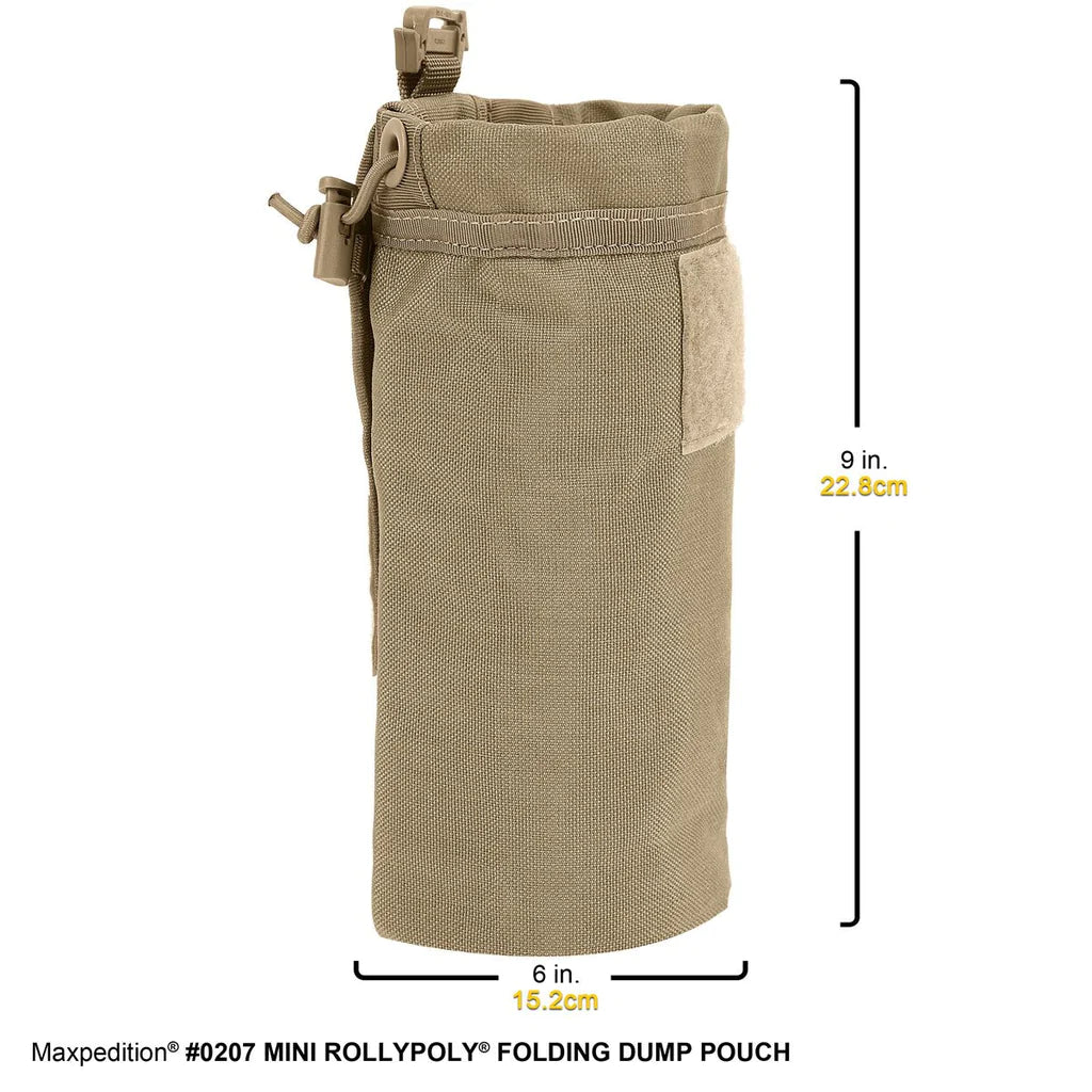 Maxpedition Mini Rollypoly Folding Dump Pouch 0207 - Bags & Packs