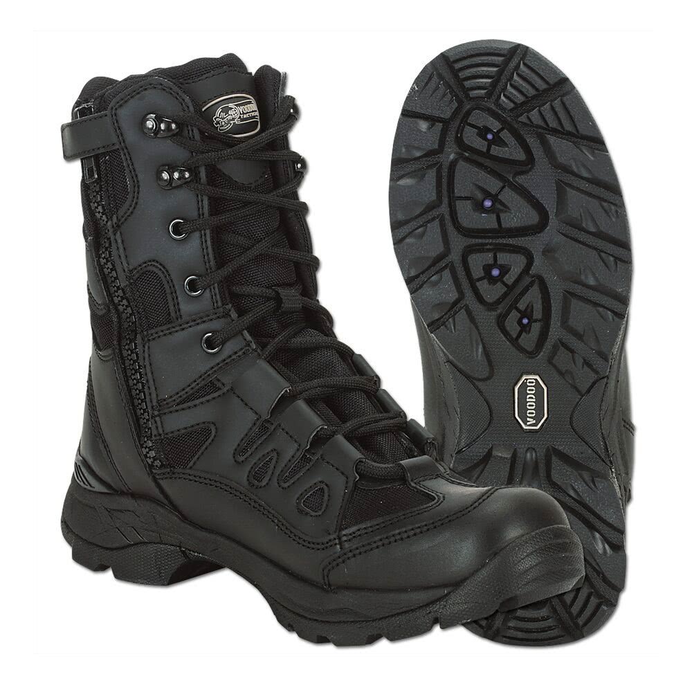 Voodoo Tactical 9" Tactical Side Zip Boots 04-8479 - Clothing &amp; Accessories