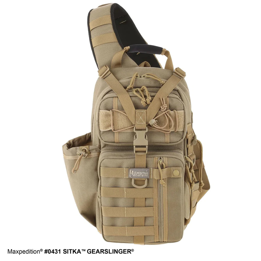Maxpedition Sitka Gearslinger Concealed Carry Backpack 0431 - Bags &amp; Packs