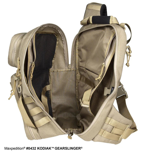 Maxpedition Kodiak Gearslinger Concealed Carry Backpack 0432 - Range Bags and Gun Cases