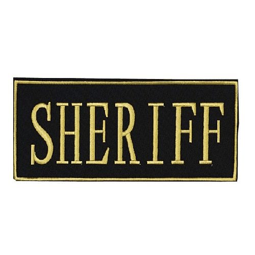 Voodoo Tactical SHERIFF Patch 06-7728 - Miscellaneous Emblems