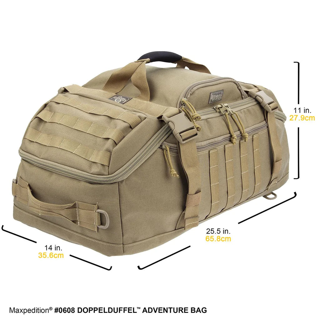 Maxpedition Doppelduffel Adventure Bag 57L 0608 - Bags & Packs