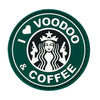 Voodoo Tactical I Love Voodoo & Coffee Patch 07-0901 - Green