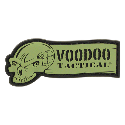 Voodoo Tactical Ribbon Logo Patch 07-0982 - Miscellaneous Emblems