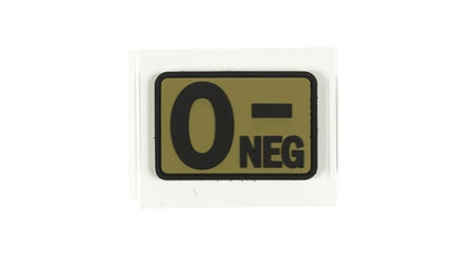 Voodoo Tactical Blood Type O- Patch 07-0996 - Miscellaneous Emblems