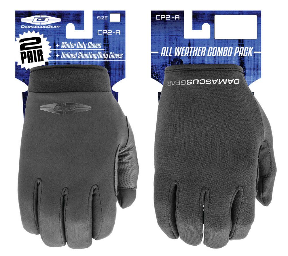 Damascus All-Weather Combo Pack of Summer and Winter Gloves CP2-A - Clothing &amp; Accessories