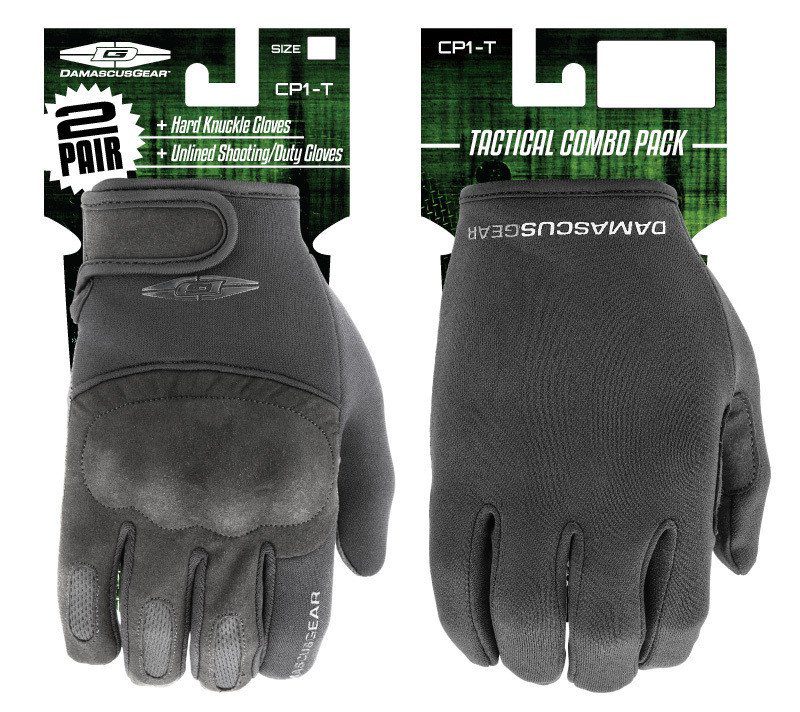 Damascus Tactical Gloves Combo Pack - Clothing & Accessories