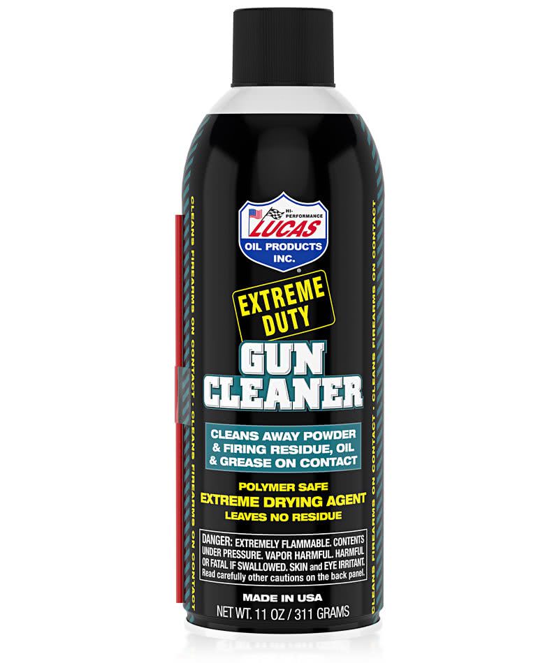 Lucas Oil Extreme Duty Gun Cleaner - 11 oz. Aerosol - Newest Products