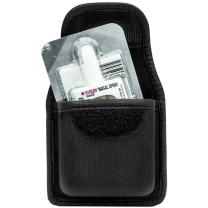 Hero's Pride Ballistic NARCAN Nasal Spray Case with Hidden Snap or Hook and Loop 1119 - Narcan Holders