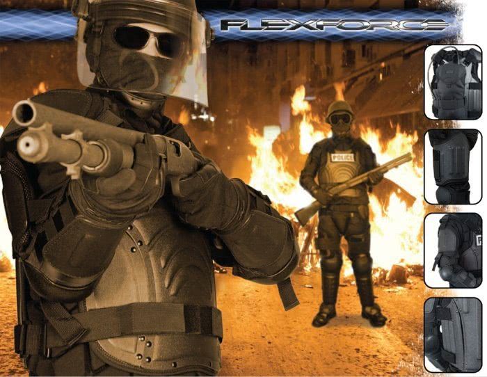 Damascus FlexForce Modular Hard Shell Crowd Control System FX1 - Tactical &amp; Duty Gear