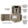 Bushnell 24MP Trail Camera Prime Brown Low Glow 119932C - Cameras