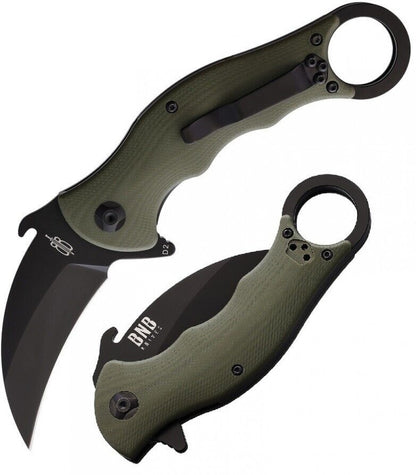 BNB Knives Tactical Karambit Folder BNB1221KF - Knives