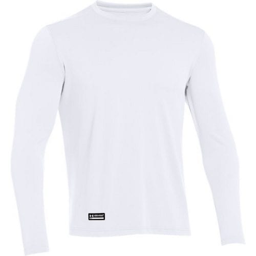 Under Armour Tactical UA Tech Long Sleeve T-Shirt 1248196 - White, 2XL