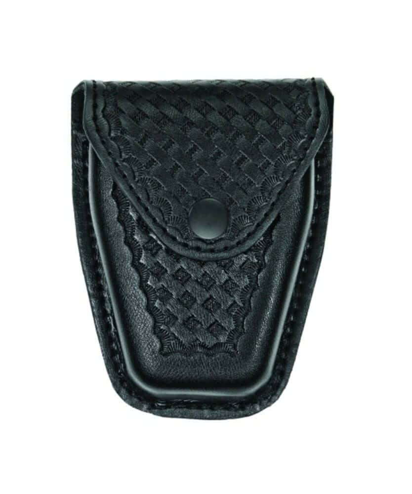 Hero's Pride AirTek ASP Coated Chain Handcuff Case 1452 - Basket Weave, Black