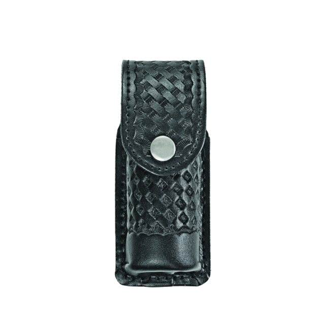 Hero's Pride AirTek OC Pepper Spray Case for MK-2/MK-3/MK-6 - Basket Weave, Nickel