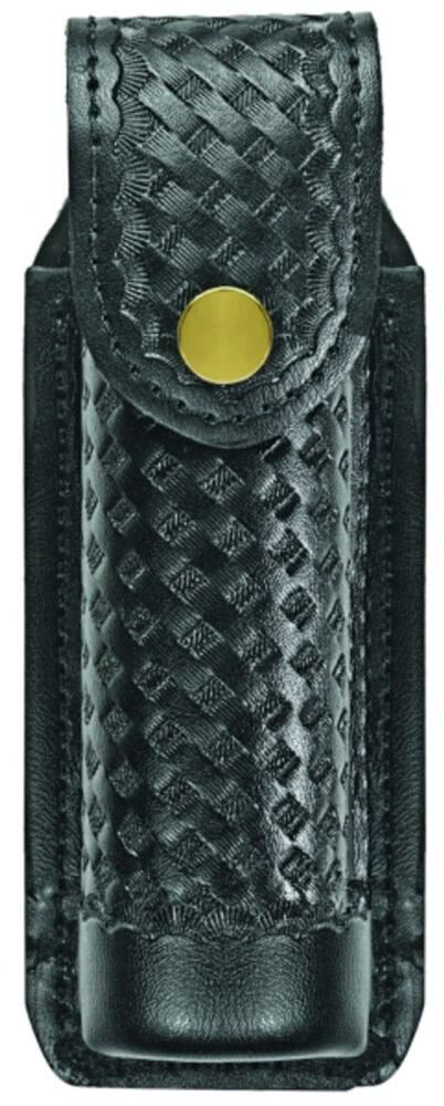 Hero's Pride AirTek OC Pepper Spray Case for MK-4 - Basket Weave, Brass