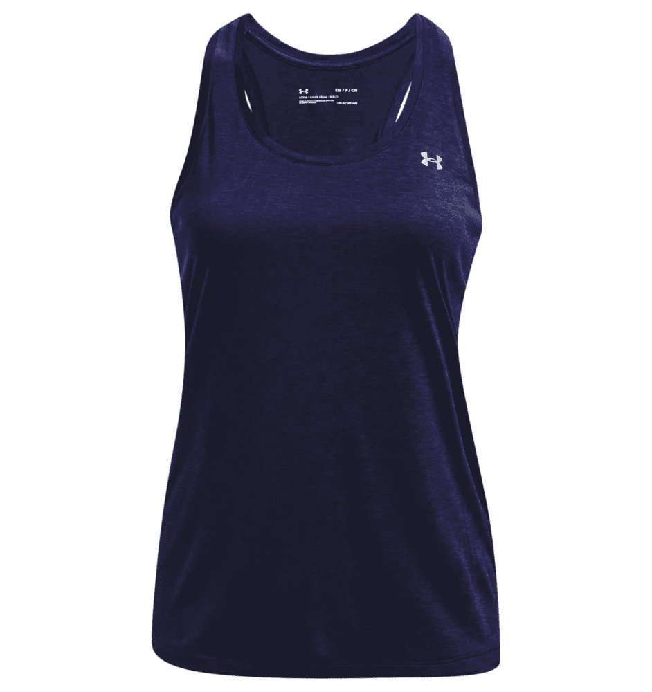Under Armour Women's UA Tech™ Twist Tank 1275487 - Midnight Navy, M
