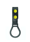 Hero's Pride AirTek D-Cell Ring Flashlight Holder with Plastic Holder - Plain, Brass