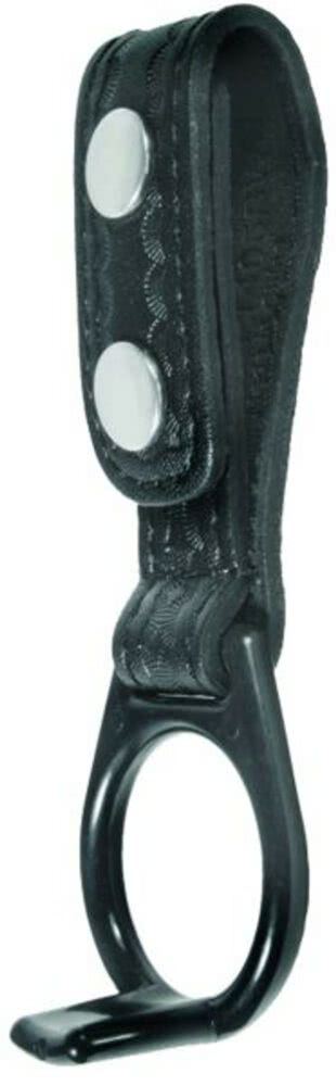 Hero's Pride AirTek Side Handle Baton Holder with Plastic Holder - Basket Weave, Nickel