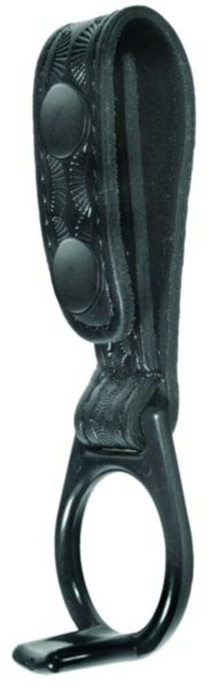 Hero's Pride AirTek Side Handle Baton Holder with Metal Holder - Basket Weave, Black