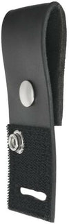 Hero's Pride Leather Mic Holder - Plain, Nickel