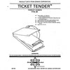 Posse Box Ticket Tender TTS43 - Notepads, Clipboards, &amp; Pens