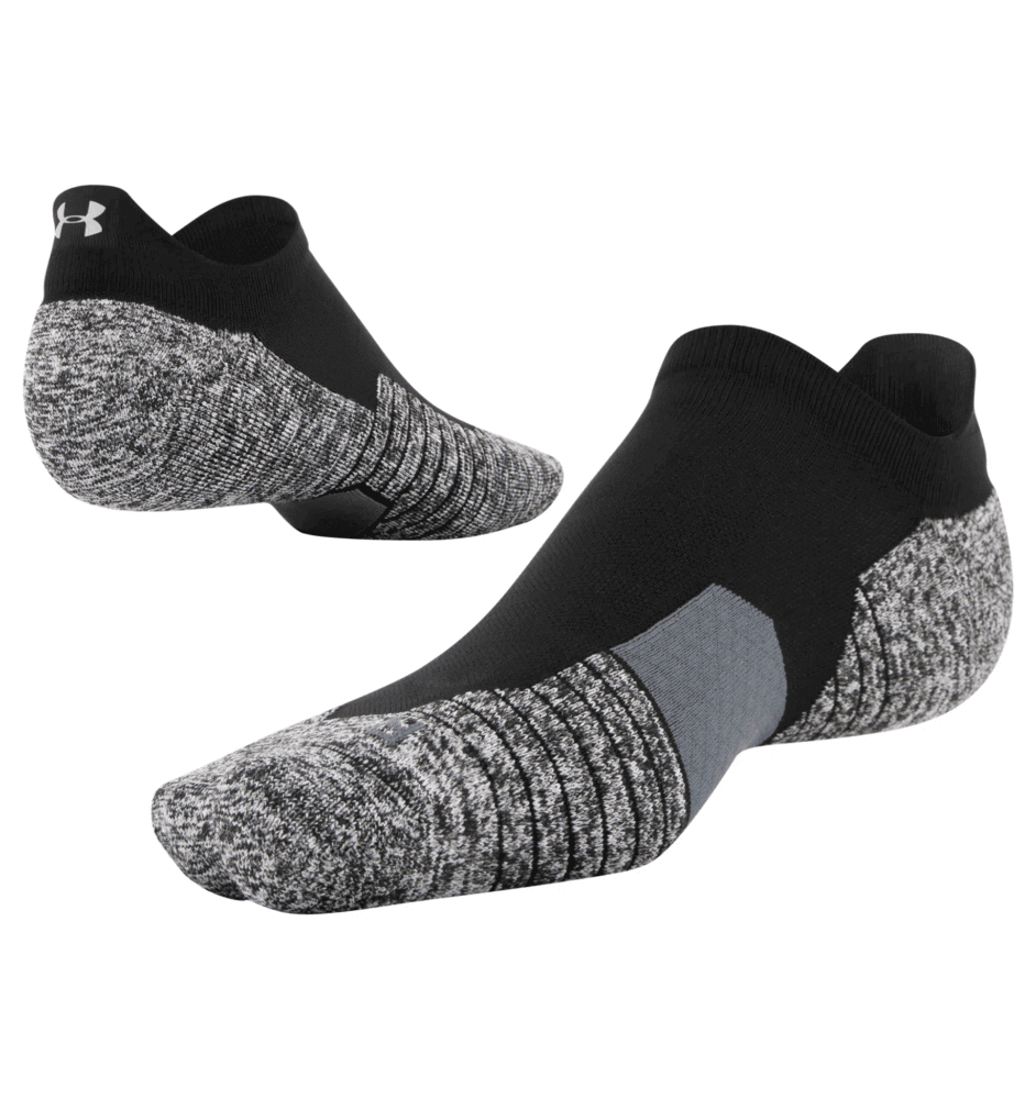 Under Armour UnisexRun Cushion No Show Tab Running Socks - Clothing &amp; Accessories