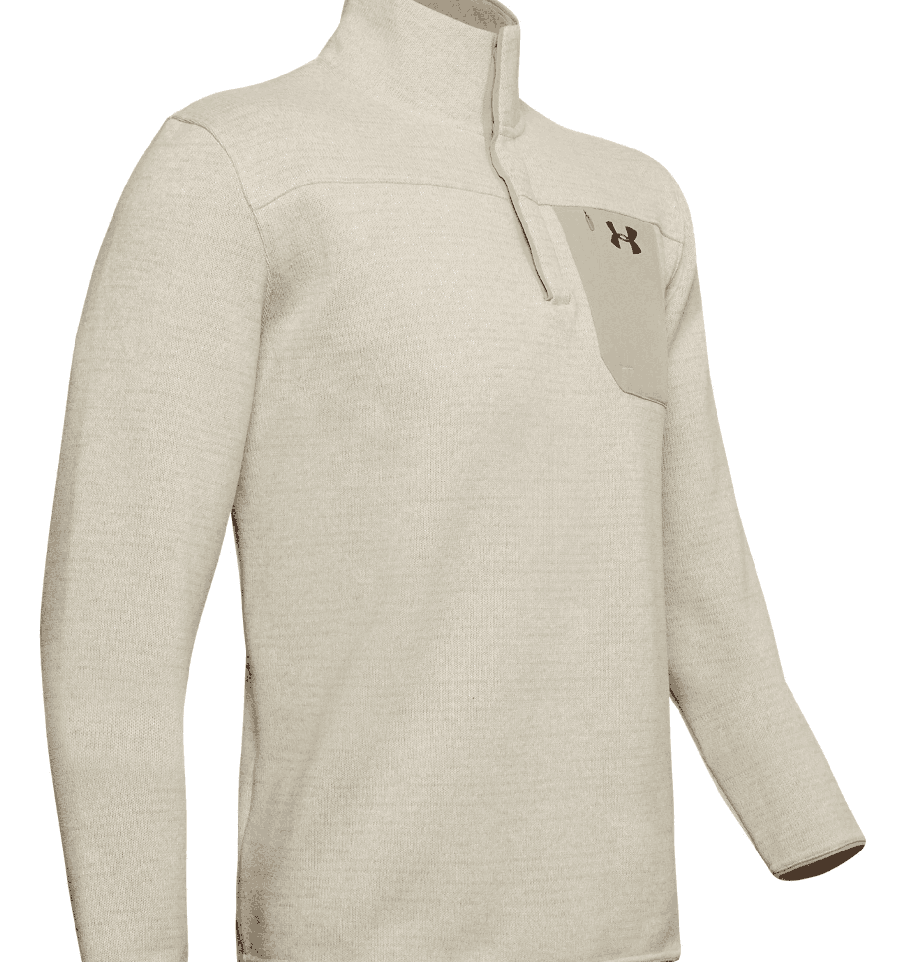 Under Armour Men's UA Specialist Henley 2.0 Long Sleeve 1316276 - Khaki Base, 2XL