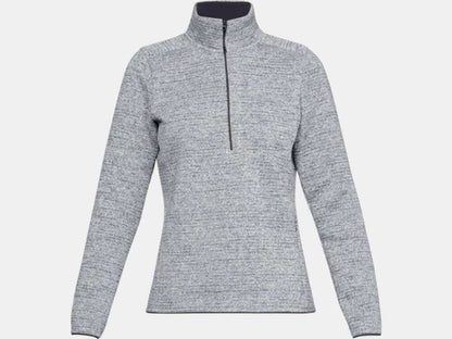 Under Armour Women&#8217;s Wintersweet 2.0 1/2 Zip Sweater 1316287 &#8211; Black, XL -