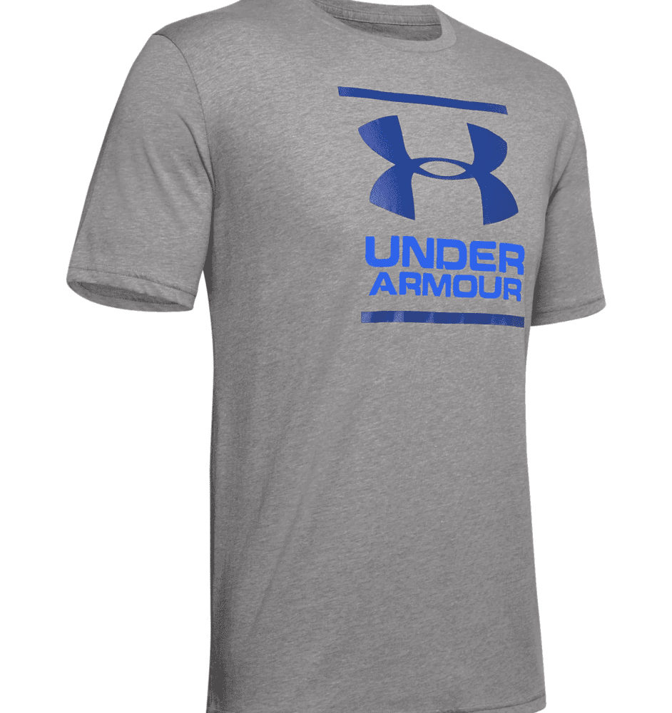 Under Armour GL Foundation Short Sleeve T-Shirt 1326849 - Steel Light Heather, M