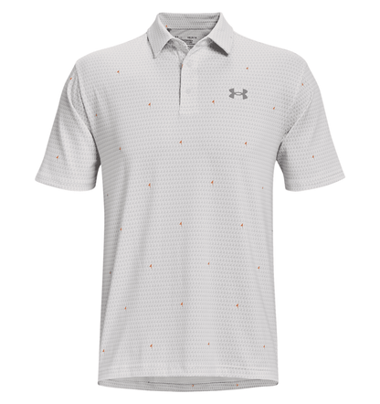 Under Armour UA Playoff Polo Shirt 2.0 1327037 - White/Halo Gray, L