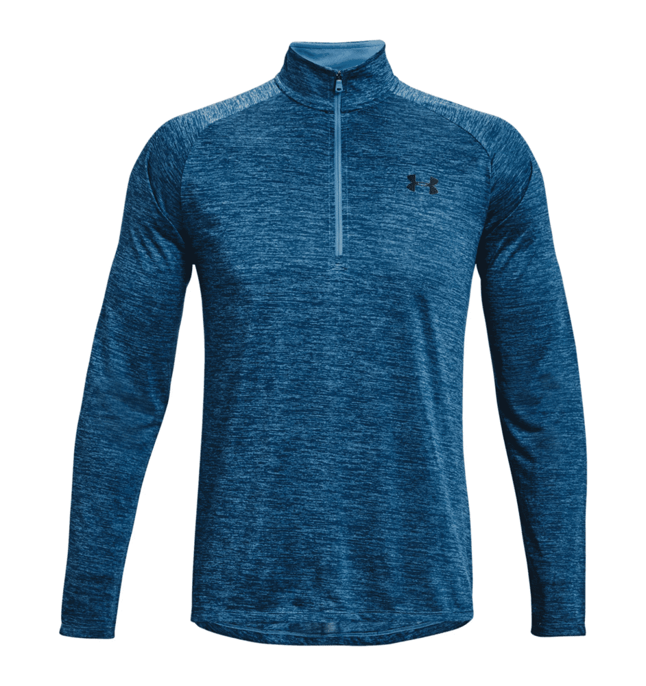 Under Armour UA Tech 1/2 Zip Long Sleeve 1328495 - Chicago Blue, M