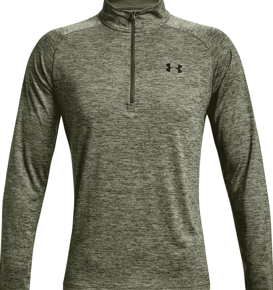 Under Armour UA Tech 1/2 Zip Long Sleeve 1328495 - Marine OD Green, 4XL