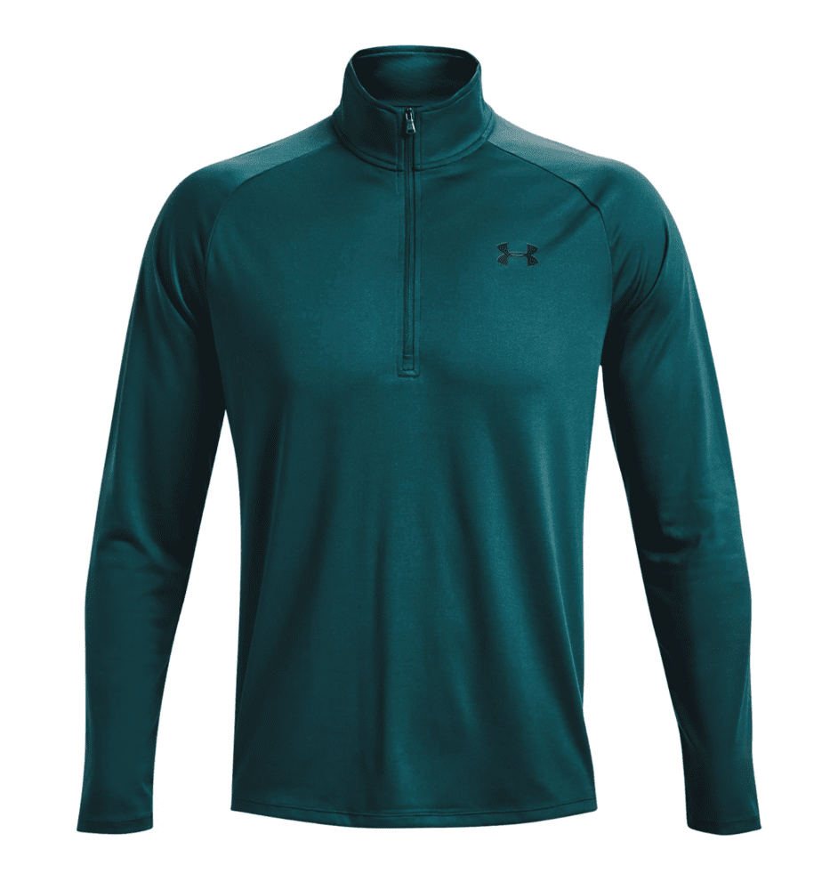 Under Armour UA Tech 1/2 Zip Long Sleeve 1328495 - Tourmaline Teal, XS