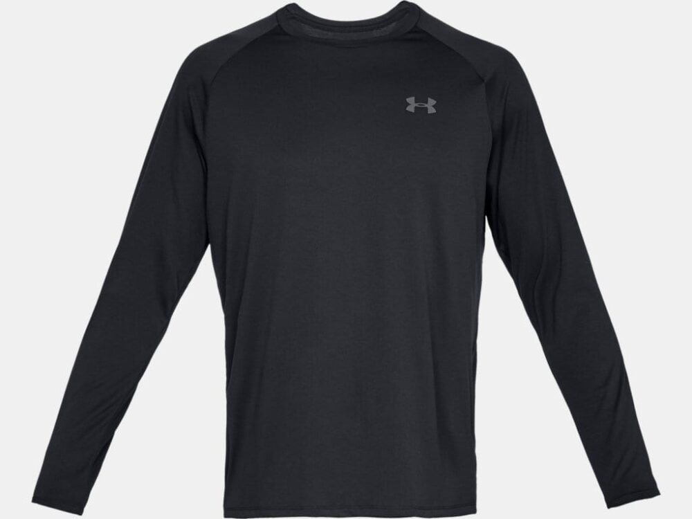 Under Armour Men's UA Tech™ Long Sleeve 1328496 - Black, 2XL