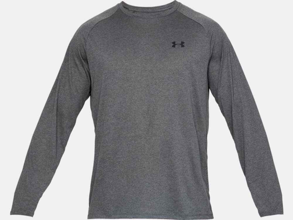 Under Armour Men's UA Tech™ Long Sleeve 1328496 - Carbon Heather, XS