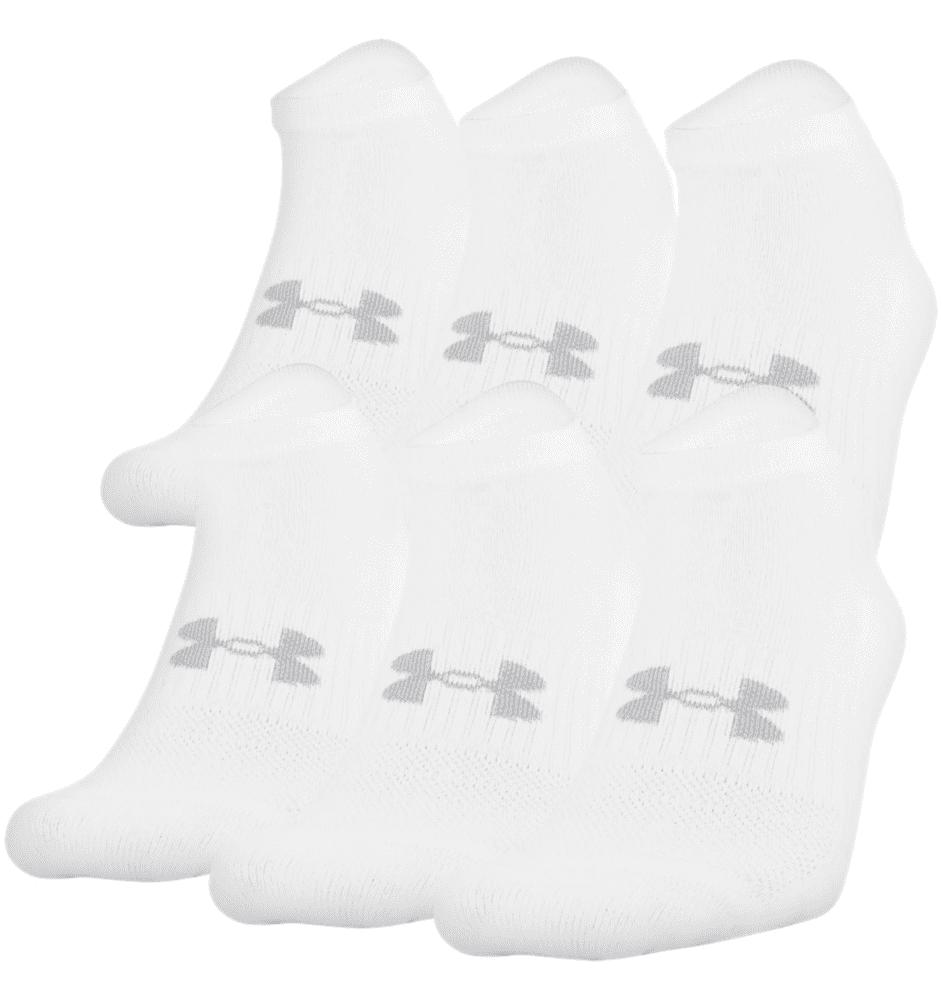 Under Armour UnisexTraining Cotton No Show 6-Pack Socks - Newest Products