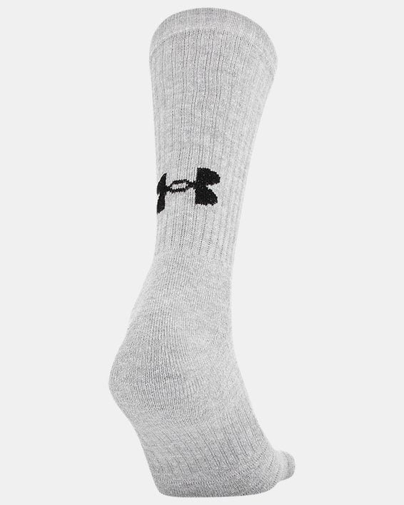 Under Armour Kids' UA Training Cotton Crew 6-Pack Socks 1346790 - Clothing &amp; Accessories