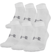 Under Armour Unisex UA Training Cotton Low Cut 6-Pack Socks 1346791 - Clothing &amp; Accessories
