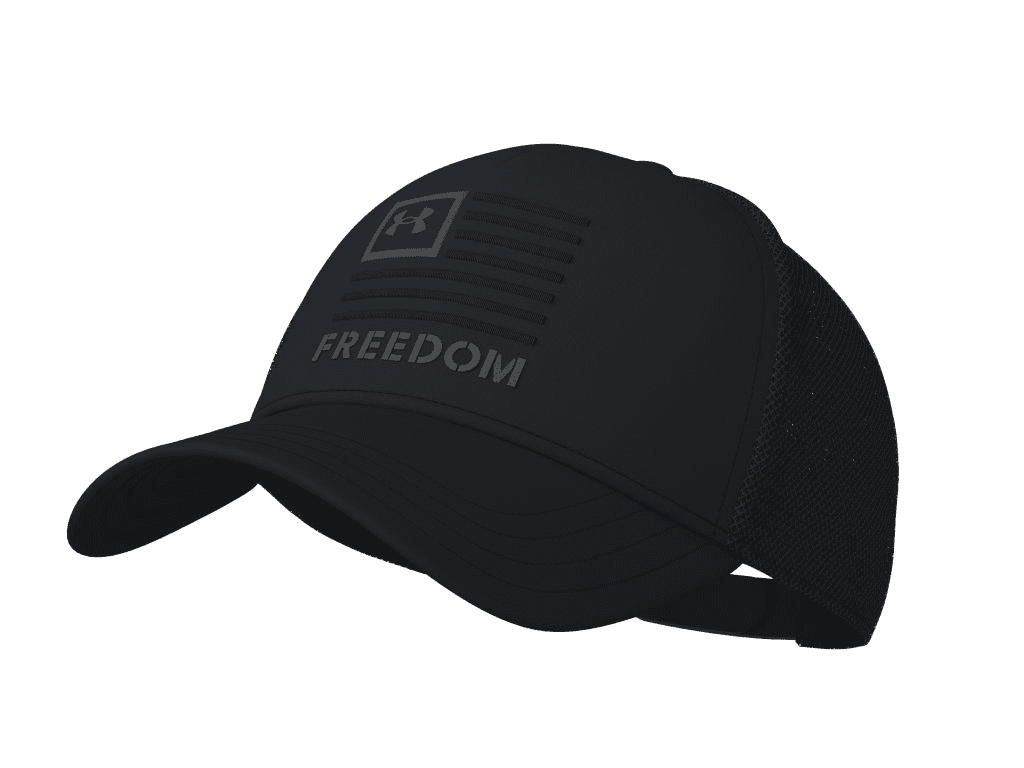 Under Armour UA Freedom Trucker Hat - Black