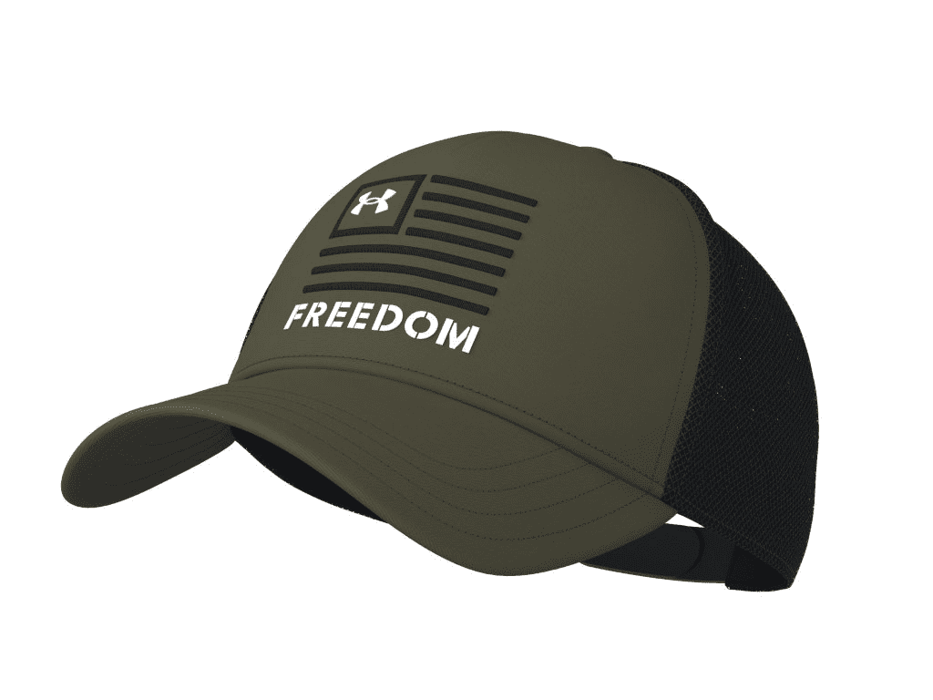 Under Armour UA Freedom Trucker Hat - Marine OD Green