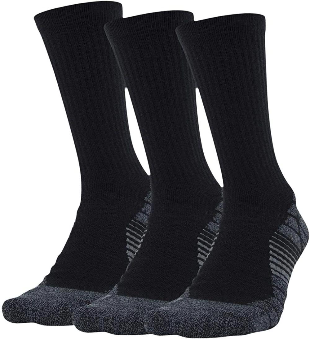 Under Armour UA Elevated Performance Crew Socks 3-Pack 1352220 - Clothing &amp; Accessories