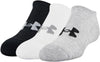 Under Armour Kids UA Training Cotton No-Show 3-Pack Socks 1352675 - Clothing &amp; Accessories