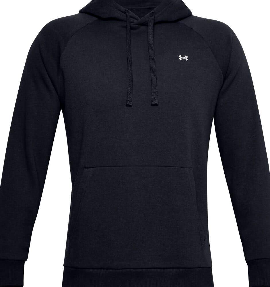 Under Armour Men's UA Rival Fleece Hoodie 1357092 - Black, L