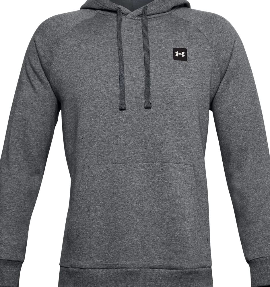 Under Armour Men's UA Rival Fleece Hoodie 1357092 - Pitch Gray, M