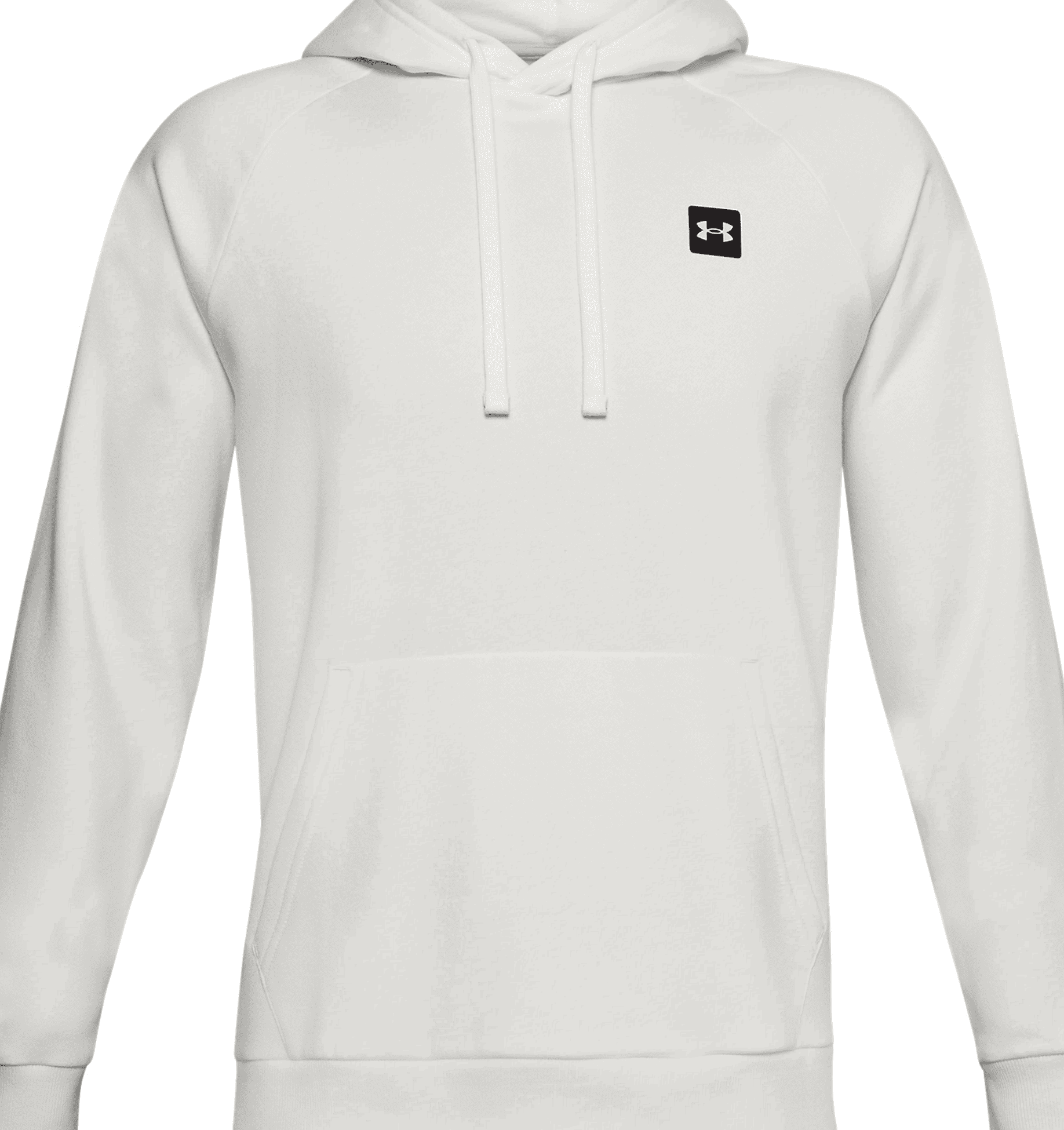 Under Armour Men's UA Rival Fleece Hoodie 1357092 - Onyx White, S