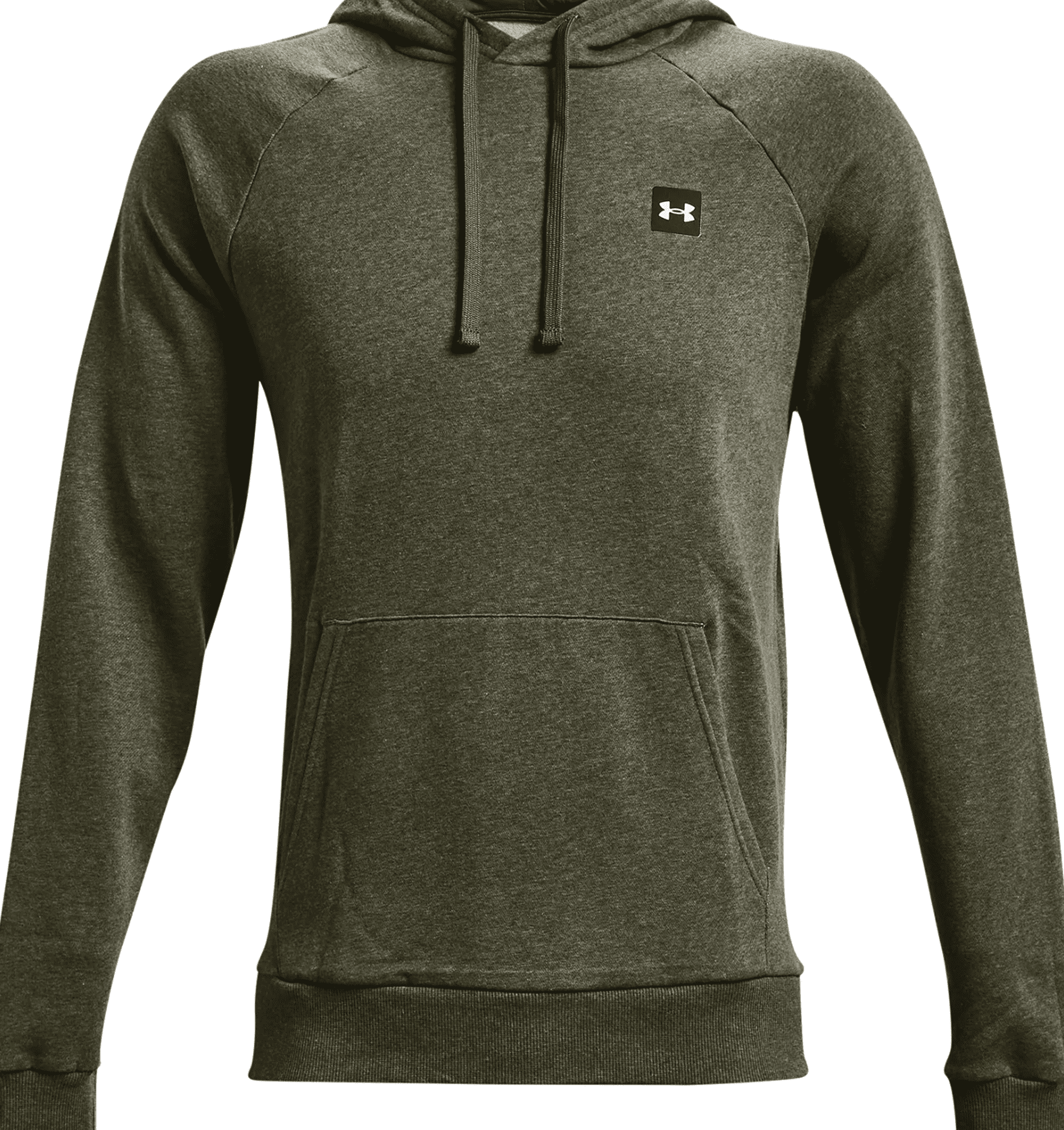 Under Armour Men's UA Rival Fleece Hoodie 1357092 - Marine OD Green, XS