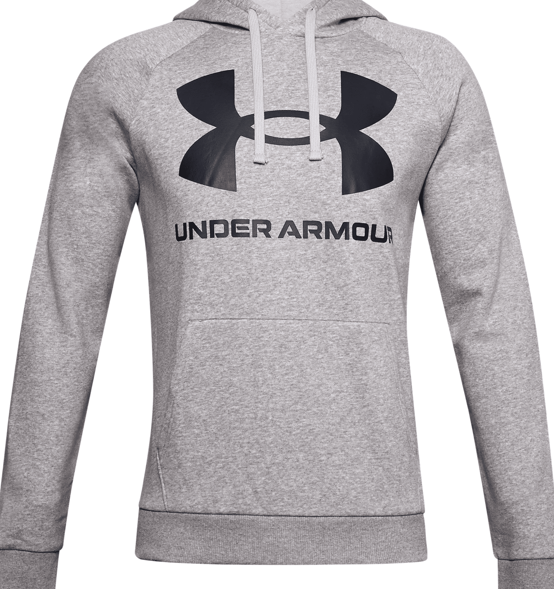 Under Armour UA Rival Fleece Big Logo Hoodie 1357093 - Mod Gray Light Heather, M