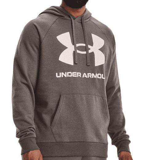 Under Armour UA Rival Fleece Big Logo Hoodie 1357093 - Fresh Clay, L
